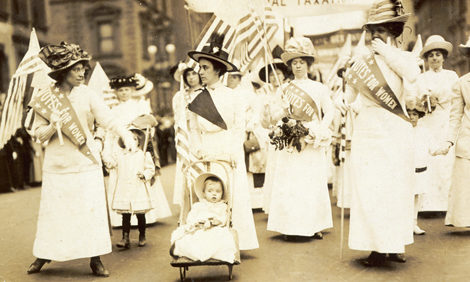Women’s Suffrage Gravely Important New York City Suffrage Parade
